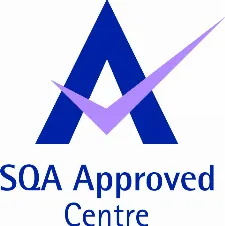 Busy Bees Education and Training’s SQA approved accreditation badge.